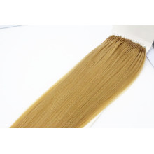 18inch 18# Color Brazilian Hair Human Hair Virgin Hair Remy Hair Extension Popular Easy Pull Knot Thread Hair Extension with Clean Fish Silk